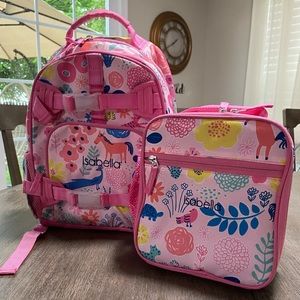 Pottery Barn Kids Backpack and lunch box